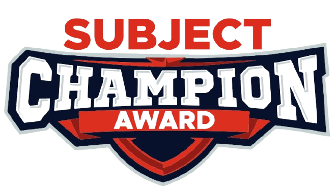 Subject Champion Award